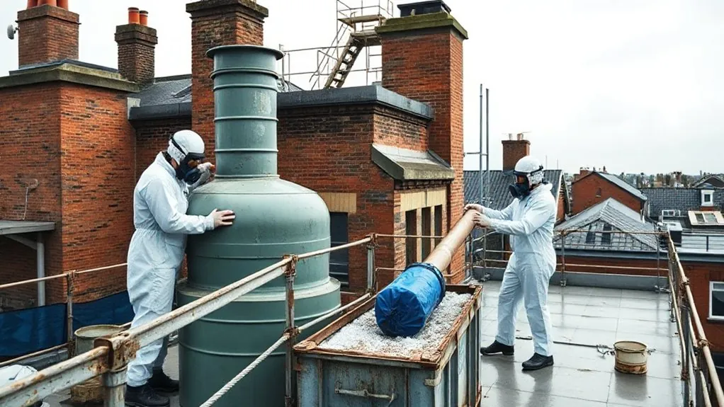 Water Tank & Flue Removal in Penge — HSE-licensed specialists